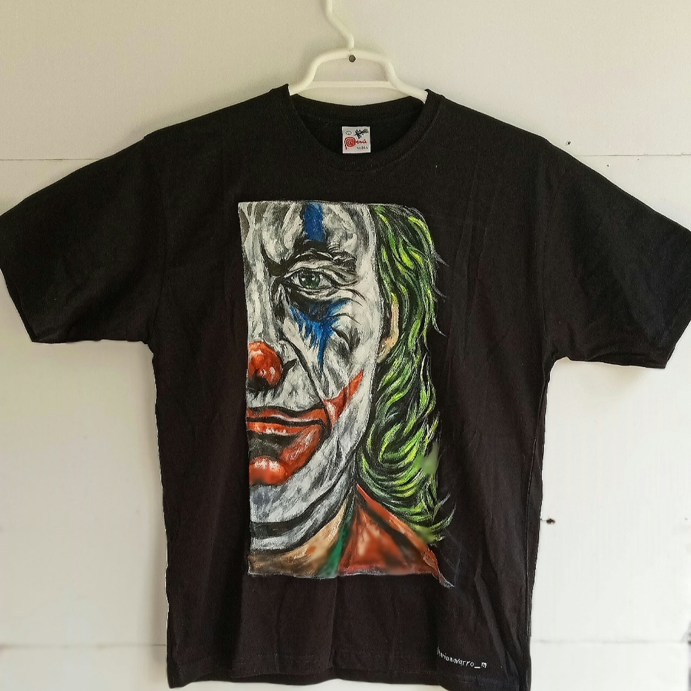 JOKER unique work  of  hand painted  art